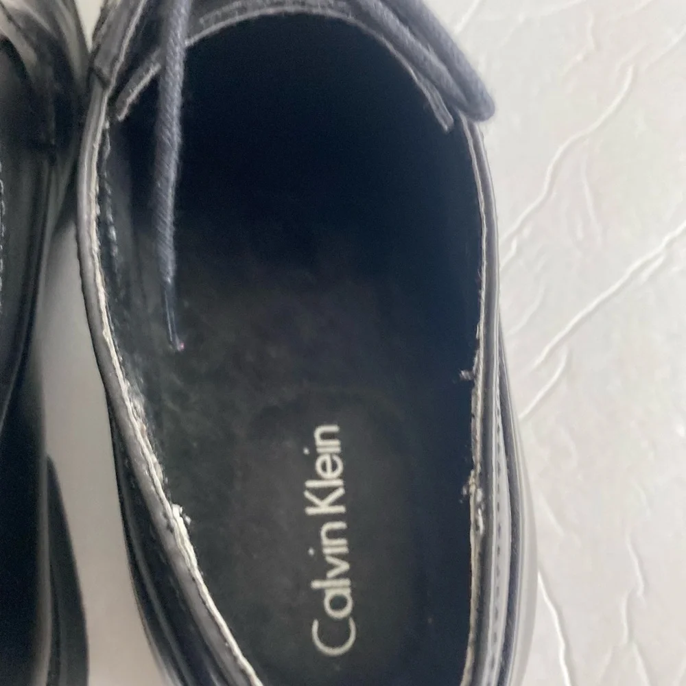 Calvin Klein Black Oxford Dress Shoes